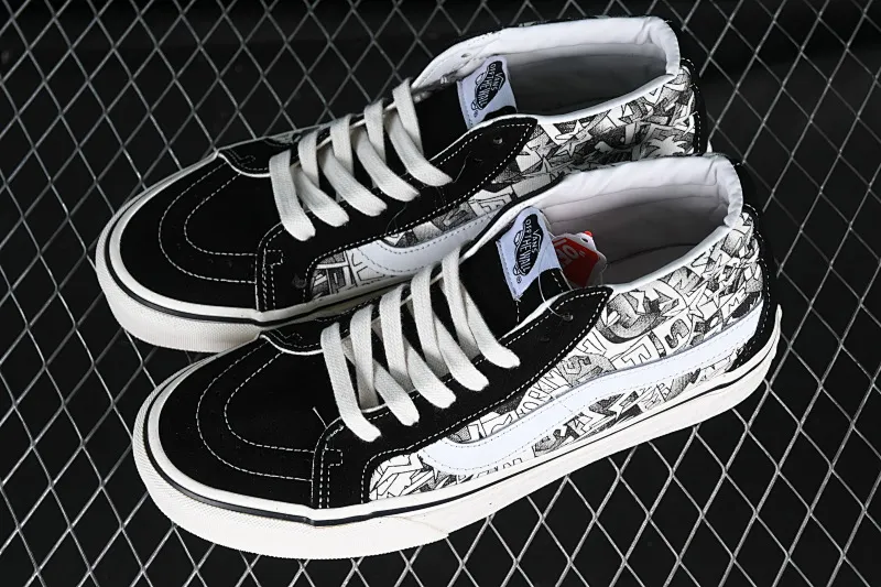 All categories Vans Vans series Vans Mid Vans China Vans Sk8-Mid Vans official mid-top casual sneakers VN0A3WM34PL